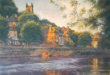 Late sunlight, the Wharfage