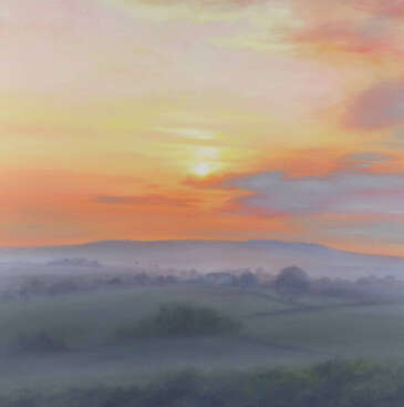 Midsummer evening, Titterstone Clee