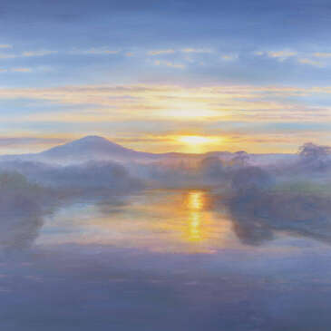Quiet reflection, the Wrekin