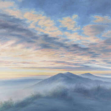 Severn Valley sunrise, Malvern