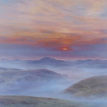 Sunrise over Caer Caradoc