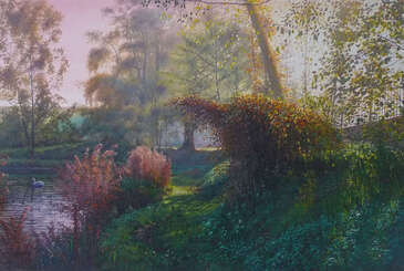 An Autumn afternoon, Hurcott