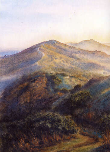 Afternoon sunlight, Malvern
