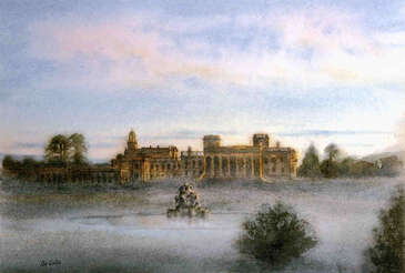 Rising mists, Witley Court