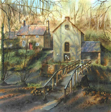 Morning sunlight, Knowles Mill