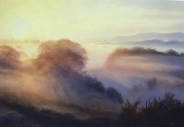 Sunrise over the Teme Valley