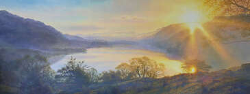 Ullswater sunrise, from Glencoyne