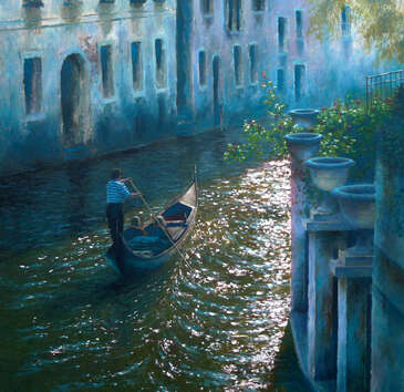 Glistening light, Venice