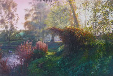 An Autumn afternoon, Hurcott