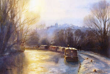 After the snowfall, Kinver