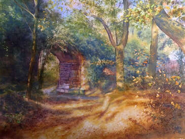 Morning sunlight, the Rifle Range