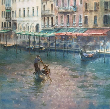 Afternoon sunlight, the Grand Canal