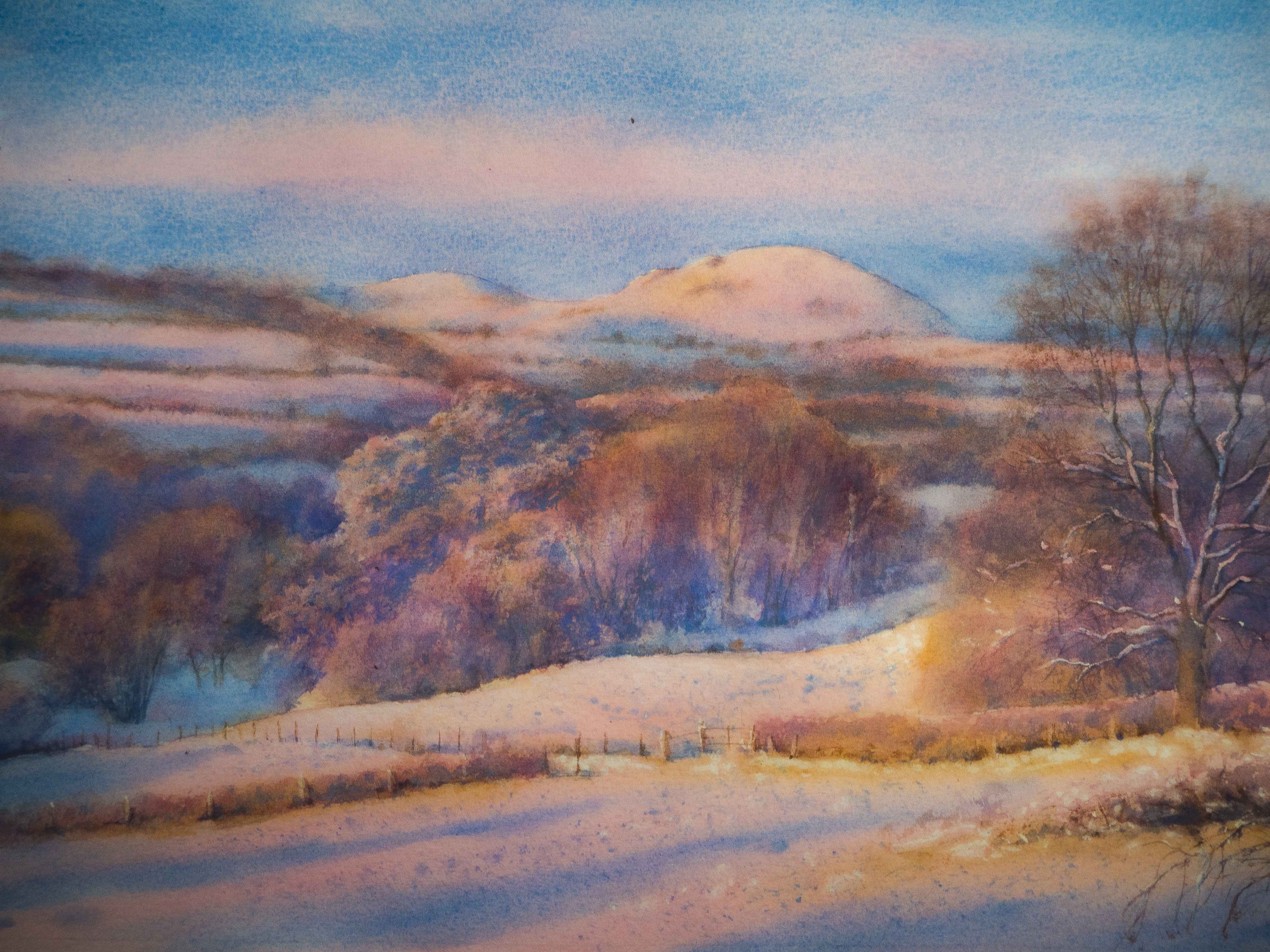 The Lawley from Benthall. First light, December