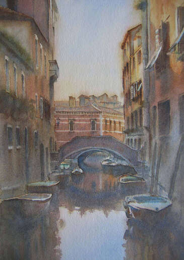 Afternoon shadows, Venice