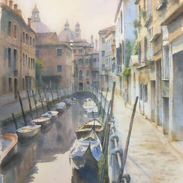 Morning haze, Dorsoduro