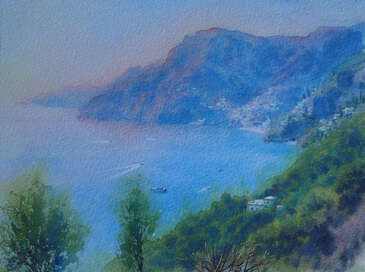 Positano sunlit