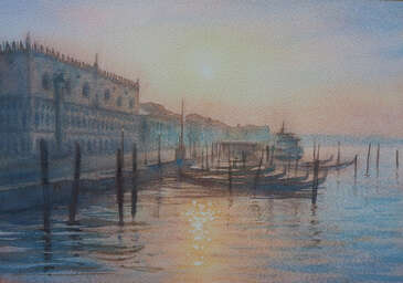 Sunrise, the Doge's Palace